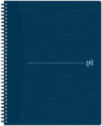Spiraalblok Oxf Origin A4+ lijn 140pag 80gr blauw 1 Stuk