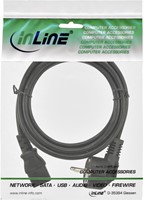 KABEL INLINE STROOM C13 RT - CEE7/7 HS 1.8M ZWART 1 Stuk-2