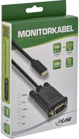 KABEL INLINE USB-C VGA 3.1 M/M 2 M ZWART 1 Stuk-2