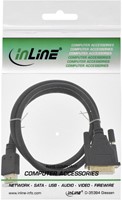 KABEL INLINE HDMI DVI 18+1 PIN M/M 2 M ZWART 1 Stuk-2