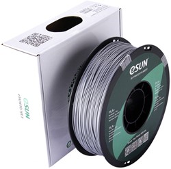 3D Filament Esun 1.75mm PLA 1kg zilver 1 Kilogram