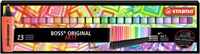 Markeerstift STABILO BOSS  70/23 Arty bureauset 23 Stuk