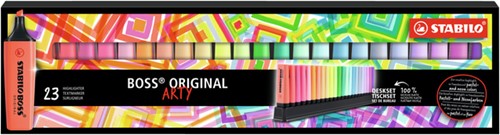 Markeerstift STABILO BOSS  70/23 Arty bureauset 23 Stuk