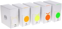 Etiket Rillprint 25mm op rol transparant 500st 500 etiket-4