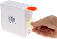 Etiket Rillprint 35mm op rol fluor rood 500st 500 etiket-4