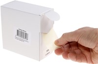 Etiket Rillprint 35mm 500st op rol wit 500 etiket-1