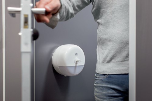 Toiletpapierdispenser Tork T9 SmartOne wit 1 Stuk-3