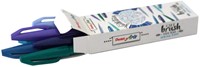 Brushpen Pentel Sign SES15C Spring Rain assorti 6 Stuk