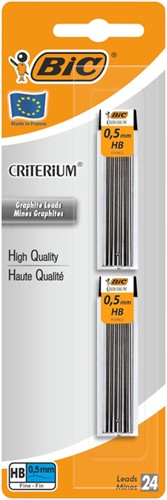 Potloodstift Bic Criterium HB 0.5mm 2 Stuk
