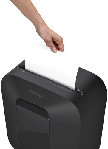 Papiervernietiger Fellowes LX25 4x37mm zwart 1 Stuk-3