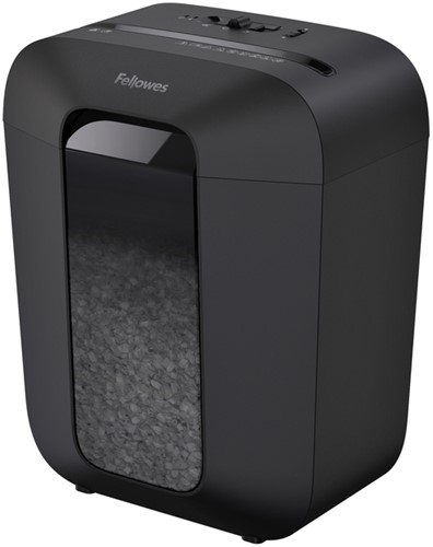 Papiervernietiger Fellowes LX41 4x12mm zwart 1 Stuk