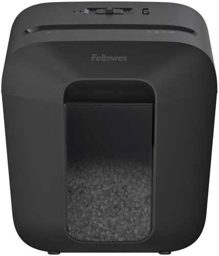 Papiervernietiger Fellowes LX25M 4x12mm zwart 1 Stuk-2