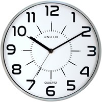 Wandklok Unilux Pop grijs 1 Stuk