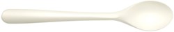 Lepel IEZZY herbruikbaar cpla 190mm wit 50 Stuk