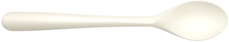 Lepel IEZZY herbruikbaar cpla 190mm wit 50 Stuk