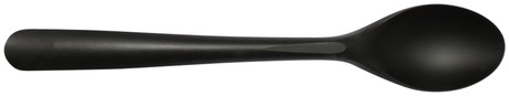 Lepel IEZZY herbruikbaar cpla 190mm zwart 50 Stuk