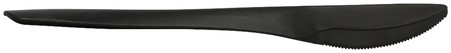 Mes IEZZY herbruikbaar cpla 190mm zwart 50 Stuk