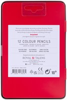 Kleurpotlood Bruynzeel blik 12 kleuren 12 Stuk-3