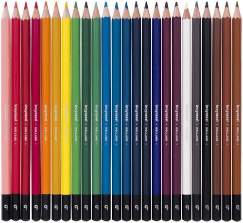 Kleurpotlood Bruynzeel blik 24 kleuren 24 Stuk-2