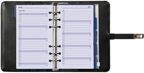 Organizer Kalpa Personal + agenda 26-27 bloem zw 1 Doos-5