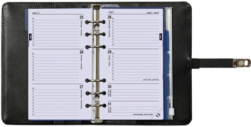 Organizer Kalpa Personal + agenda 26-27 bloem zw 1 Doos-6