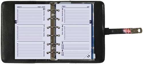 Organizer Kalpa Pocket + agenda 25-26 bloem zw 1 Doos-5