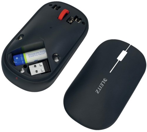 Muis Leitz Cosy draadloos grijs 1 Stuk-2