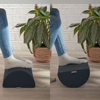Voetensteun Leitz Ergo Cosy grijs 1 Stuk-3