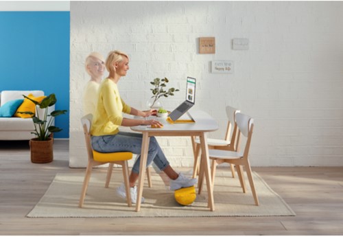 Voetensteun Leitz Ergo Cosy grijs 1 Stuk-3