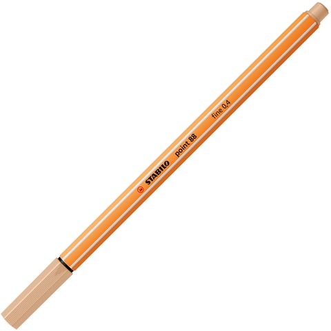 Fineliner STABILO point 88/86 F nude 1 Stuk