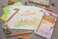 Fineliner STABILO point 88/25 F pastel oranje 1 Stuk-3