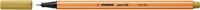 Fineliner STABILO point 88/66 F khaki 1 Stuk