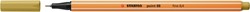 Fineliner STABILO point 88/66 F khaki 1 Stuk