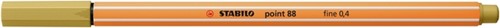 Fineliner STABILO point 88/66 F khaki 1 Stuk-2