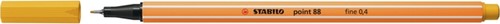 Fineliner STABILO point 88/87 F curry 1 Stuk