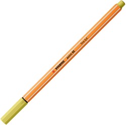 Fineliner STABILO point 88/67 F mosterd 1 Stuk