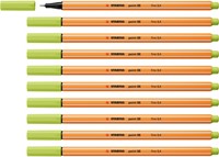 Fineliner STABILO point 88/14 F vleugje limoen 1 Stuk-4