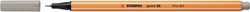 Fineliner STABILO point 88/93 F warm grijs 1 Stuk