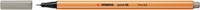 Fineliner STABILO point 88/93 F warm grijs 1 Stuk