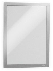 Duraframe Durable A4 zelfklevend zilvergrijs 10 Stuk