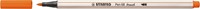 Brushstift STABILO Pen 68/30 bleek vermiljoen 1 Stuk