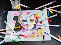 Brushstift STABILO Pen 68/31 lichtblauw 1 Stuk-1