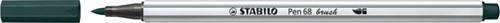 Brushstift STABILO Pen 68/63 aardegroen 1 Stuk
