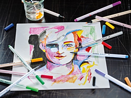Brushstift STABILO Pen 68/63 aardegroen 1 Stuk-2