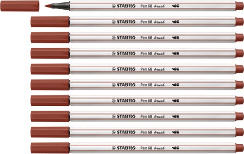 Brushstift STABILO Pen 68/75 sienna 1 Stuk-2