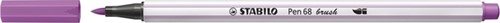 Brushstift STABILO Pen 68/60 pruimenpaars 1 Stuk