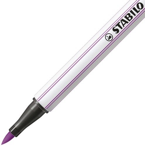 Brushstift STABILO Pen 68/60 pruimenpaars 1 Stuk-2