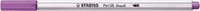 Brushstift STABILO Pen 68/60 pruimenpaars 1 Stuk-2