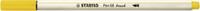 Brushstift STABILO Pen 68/24 citroengeel 1 Stuk-2