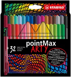 Viltstift STABILO pointMax 488/32 Arty M 32st ass 32 Stuk